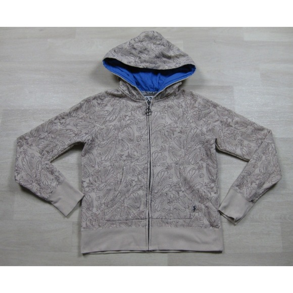 Volcom Tops - Y2K Volcom Zip Hoodie Women's (L) "Wallpaper Vintage" Grunge Skate 2000s